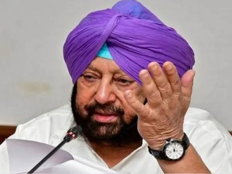 पञ्जाबका मुख्यमन्त्री क्याप्टेनद्वारा राजीनामा